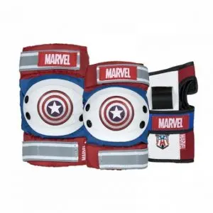 Дитячий захист Powerslide Marvel Captain America Tri-Pack
