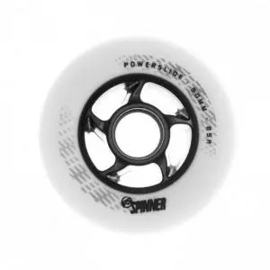 Колесо Powerslide Spinner 90mm/88a bullet Profile White (6 шт.)